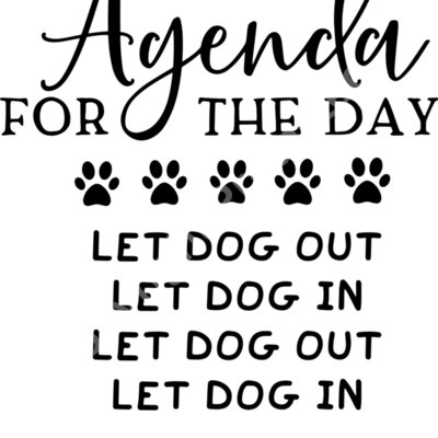 Agenda for the day Thumbnail
