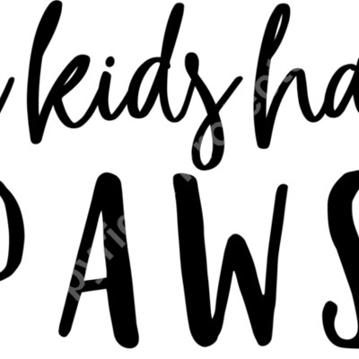 Our kids have paws cut Thumbnail
