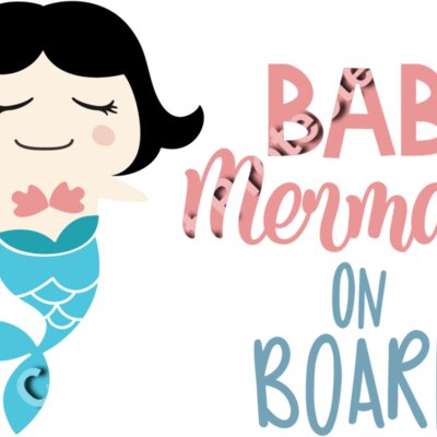 Baby Mermaid On Board Thumbnail