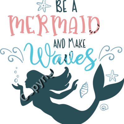 Be a mermaid and make waves Thumbnail