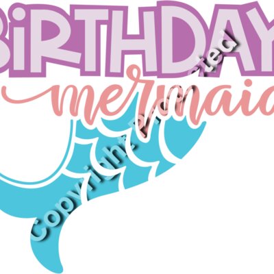 Birthday mermaid Thumbnail