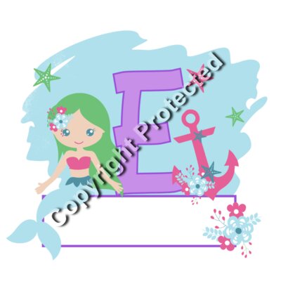 mermaid alpha green hair 05 Thumbnail