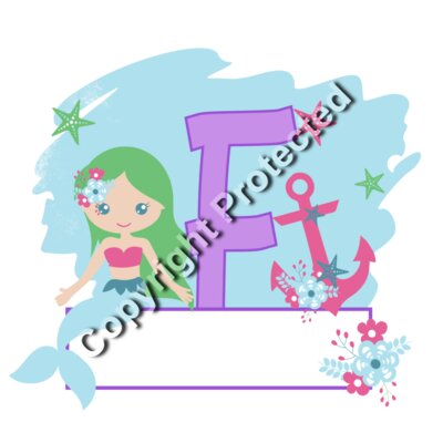 mermaid alpha green hair 06 Thumbnail