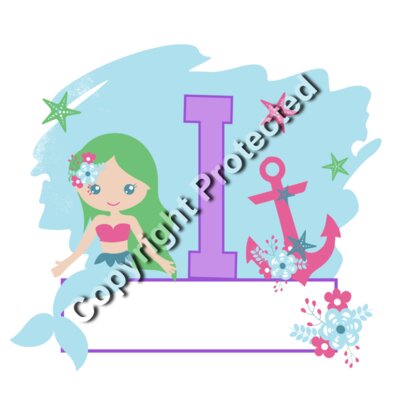 mermaid alpha green hair 09 Thumbnail