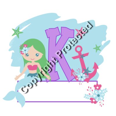mermaid alpha green hair 11 Thumbnail