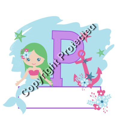 mermaid alpha green hair 16 Thumbnail