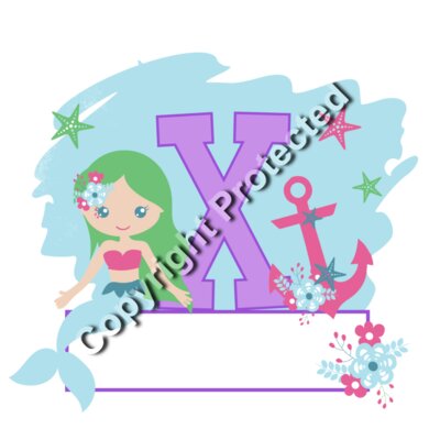 mermaid alpha green hair 24 Thumbnail