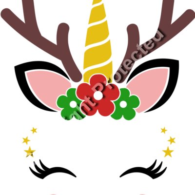Unicorn Reindeer Thumbnail