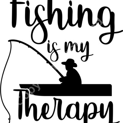 fishing is my therapy Thumbnail