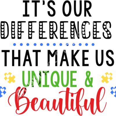 its our differences that make us unique and beautiful Thumbnail