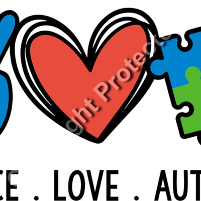 Peace love autism Thumbnail