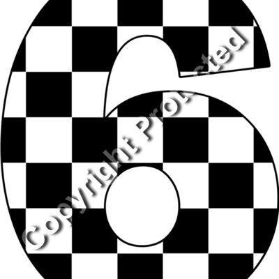 checkered numbers  7  Thumbnail