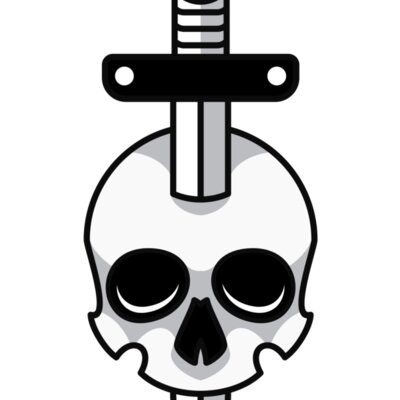 Elements Skull logo template 07 Thumbnail