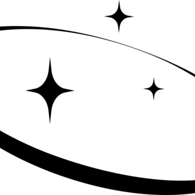 Orbit with stars Thumbnail