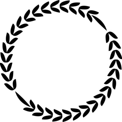 Laurel Leaf Circle Wreath Thumbnail