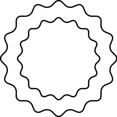 Scalloped Seal Frame Thumbnail