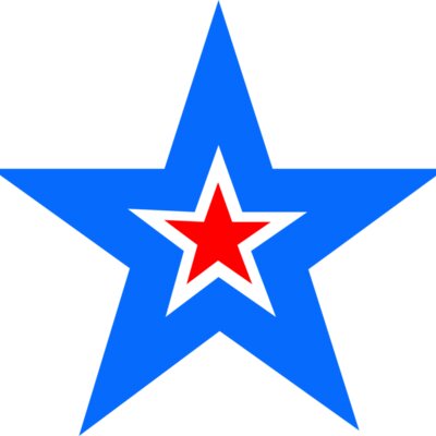 Outline and inner star Thumbnail
