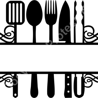 kitchen split mongram frame swirl Thumbnail