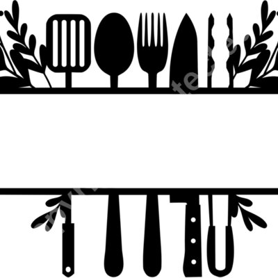 kitchen split monogram frame floral Thumbnail