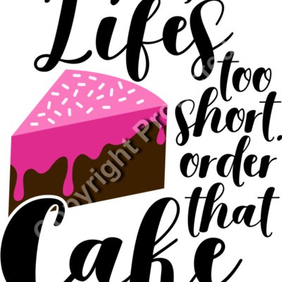 lifes too short order the cake Thumbnail