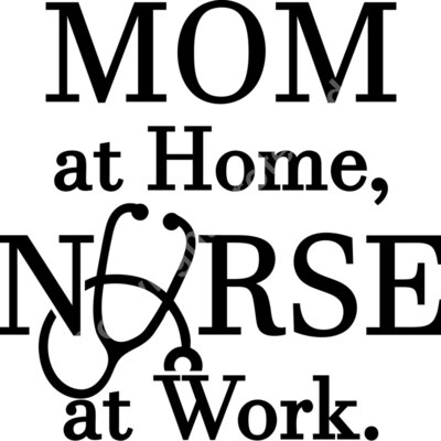 mom at home nurse at work Thumbnail