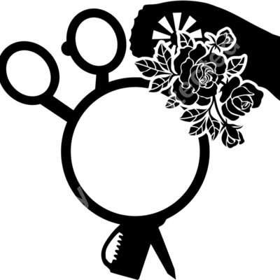 circle scissors and dryer rose Thumbnail