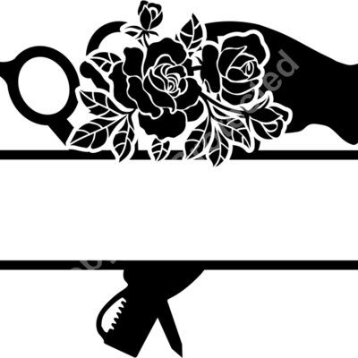 split scissors and dryer rose Thumbnail