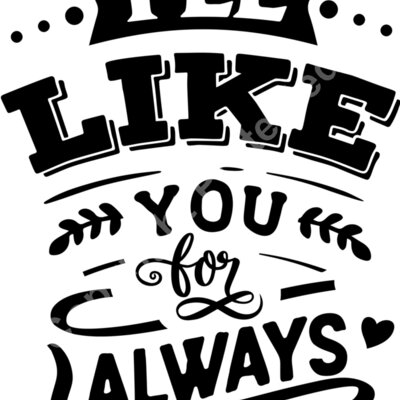 I will like you for Thumbnail