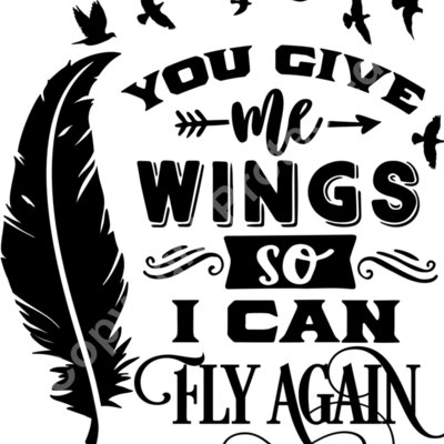 You give me wings Thumbnail