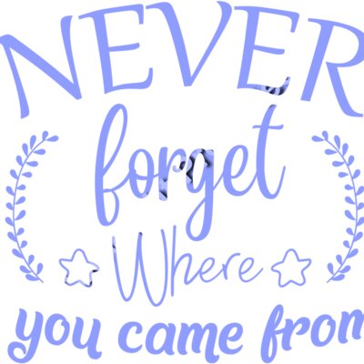 Never forget where you came from 01 Thumbnail