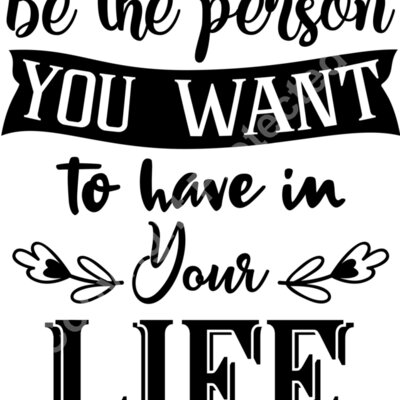 Be the person you want to have in Thumbnail