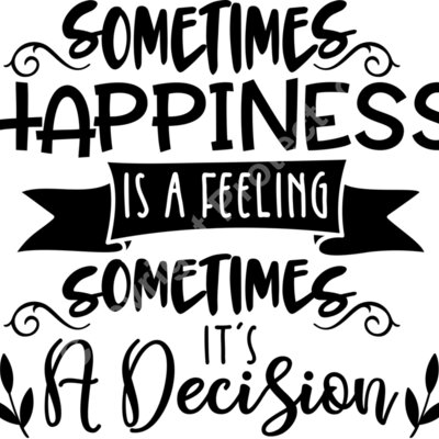 Sometimes happiness is a feeling Thumbnail