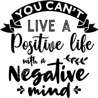 You can t live a positive life with Thumbnail