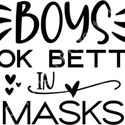 Boys look better in masks Thumbnail