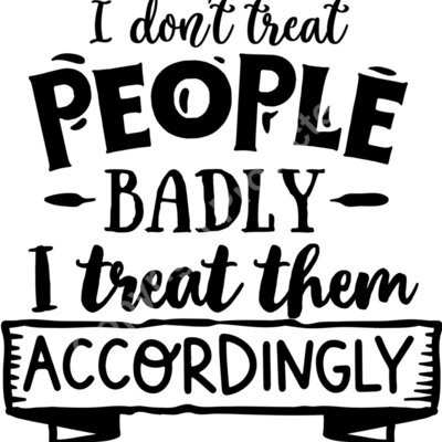 I dont treat people badly Thumbnail