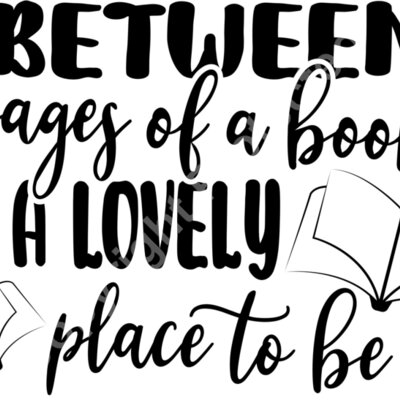 Between pages of a book Is a lovely place to be Thumbnail