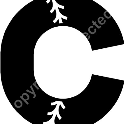 Baseball Alphabet C left Thumbnail