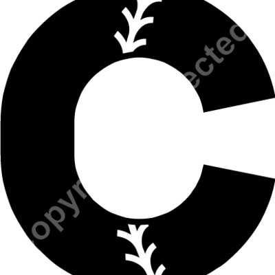 Baseball Alphabet C right Thumbnail