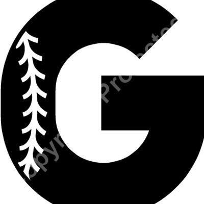 Baseball Alphabet G left Thumbnail