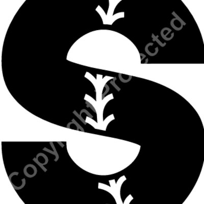 Baseball Alphabet S right Thumbnail