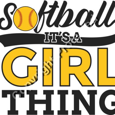 Softball It s a Girl Thing Thumbnail
