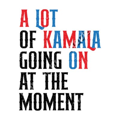 Kamala Harris 2024 campaign slogan colorful typography art illustration    kamala harris 2024 ca Thumbnail