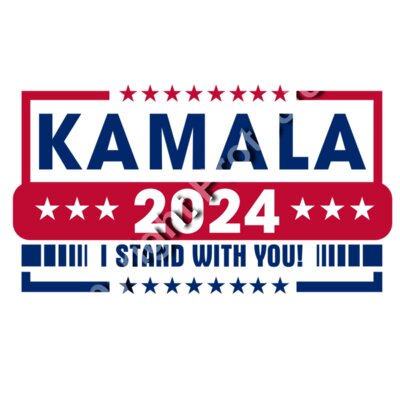 kamala harris 2024 campaign stand with you design Thumbnail