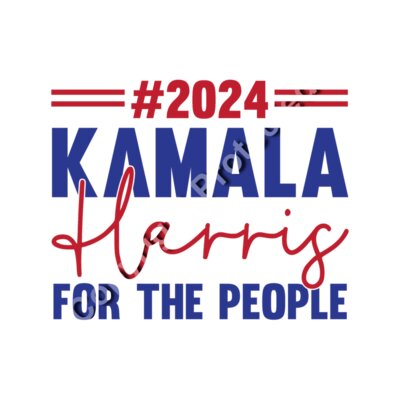 kamala harris 2024 election campaign graphic for the people Thumbnail