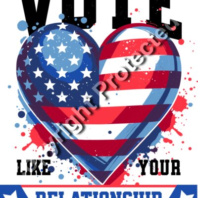 Kamala Harris 2024 heart relationship patriotic design Thumbnail