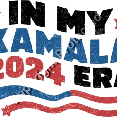 kamala harris 2024 in my era patriotic design Thumbnail