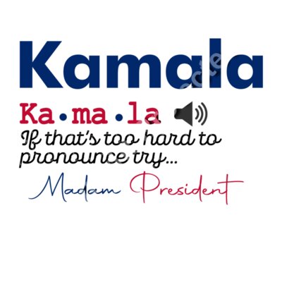 Kamala Harris 2024 Madam President election campaign graphic jpg Thumbnail