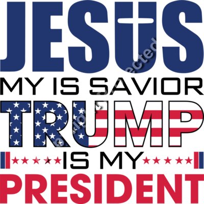 jesus trump president 2024 election themed artwork Thumbnail