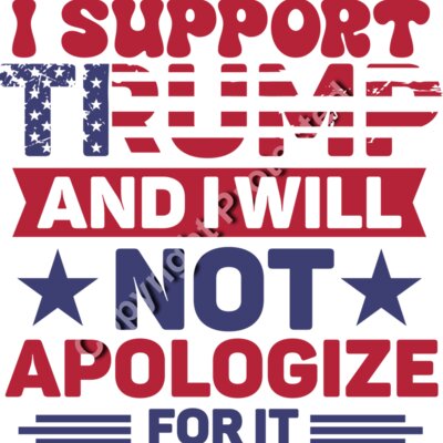 trump 2024 election support not apologize design Thumbnail