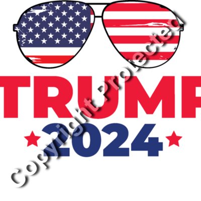 trump 2024 sunglasses american flag patriotic design svg Thumbnail